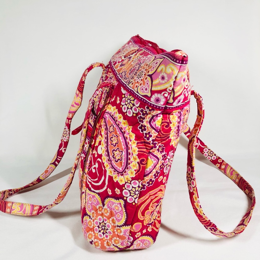 Vera Bradley “Raspberry Fizz” Tote Bag - Picture 3 of 7